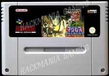 MACROSS SCRAMBLED WALKYRIE Pal SNES Super Nintendo anglais UK earth Bound