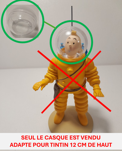 Figurine tintin a marché - figurine,