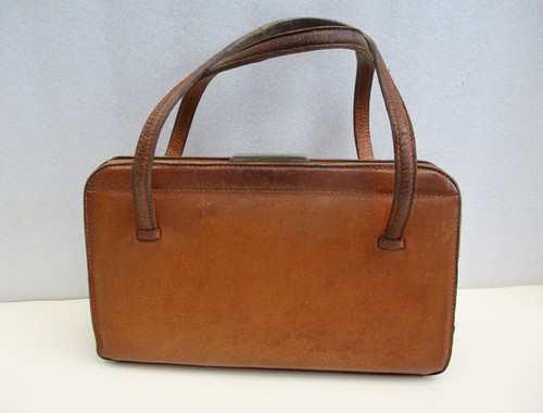 Sac vintage cuir pécari - en,