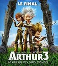 Blu-ray Dvd Arthur 3 la Guerre des Deux Mondes/blu Ray