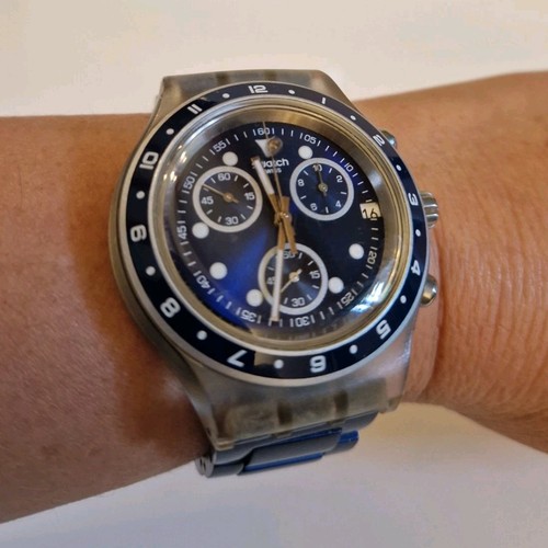 Montre swatch irony diaphane - montre,