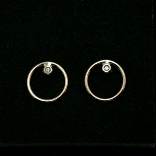 Pendentif 18k 750 mls - or,