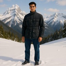 Belstaff Jacket Mens XL Black