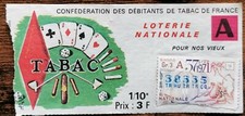 Billet de loterie nationale