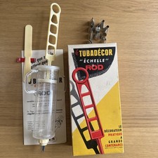 Seringue à douilles " Tubadécor échelle Rod "  - Années 50 - Pâtisserie Vintage