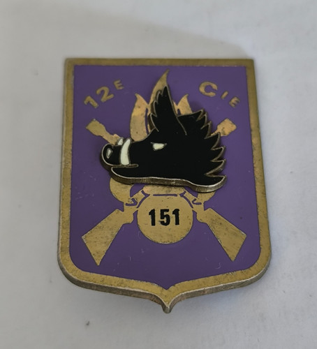 Insigne 151 régiment - 151°,