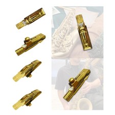 Bec de saxophone alto pratique en métal, cadeau idéal pour la famille