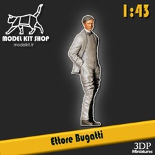 1:43 - Figurine Ettore Bugatti by modelkit.fr