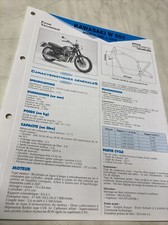 Kawasaki W650 A1 1999 2000 Fiche technique moto RMT ETAI EJ650