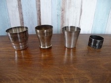 Lot timbale rond de - de,