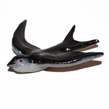 Hirondelle murale en faïence Turgis