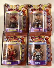 4 figurines STREET FIGHTER Jr