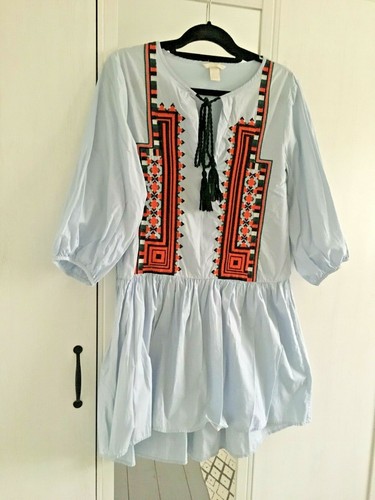 Robe smock style tribal - robe,