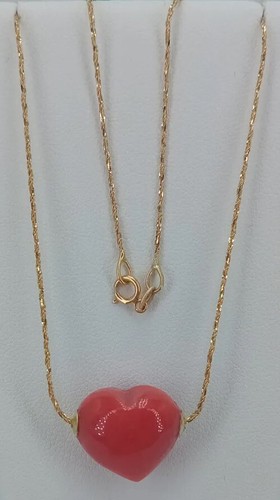Collier jaune 18kt - 18kt, avec