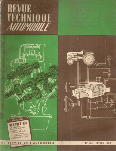Revue technique automobile - technique, 214