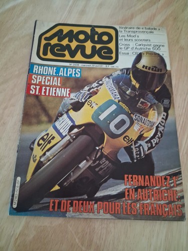 Magazine moto revue 1981 - magazine, n°