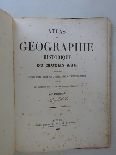 Delamarche félix atlas - félix.,