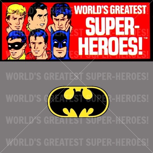 Mego batman decal - mego,