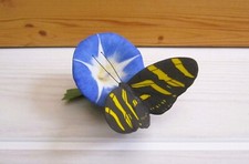 Figurine papillon sur fleur - figurine,