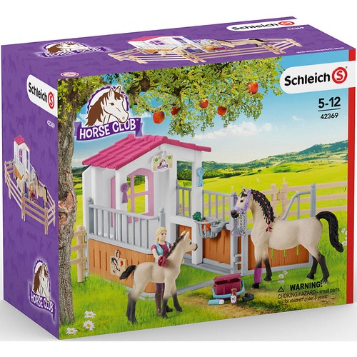 Schleich horse club box avec - horse,