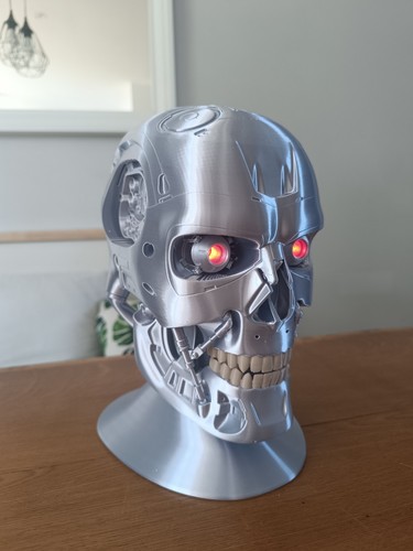 Terminator crâne t800 - terminator,