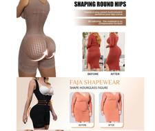 Body gainant taille haute femme, shapewear sculptant, fermeture éclair, dentelle