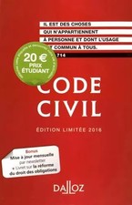 Code civil : Edition limitée