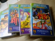 MANGA POWER – Coffret de 4 VHS – SAINT SEIYA - LES CHEVALIERS DU ZODIAQUE –