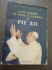 ancien livre PAPE PIE XII -