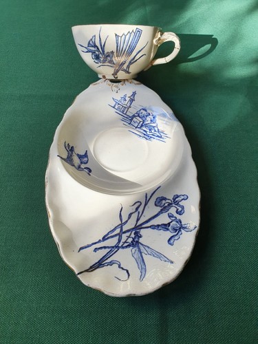 Tasse egoïste faïence xix - tasse,