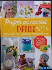 § livre projets au crochet express - déco, accessoires ...