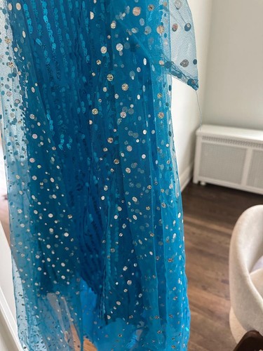 Robe médiévale bleu - robe,