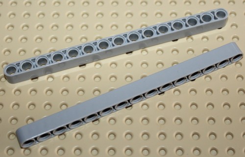 Lego technic mdstone beam - x,