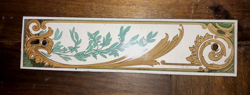 Plaque propreté émaillée - d,