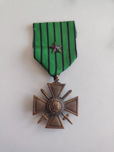 Médaille croix guerre - médaille,