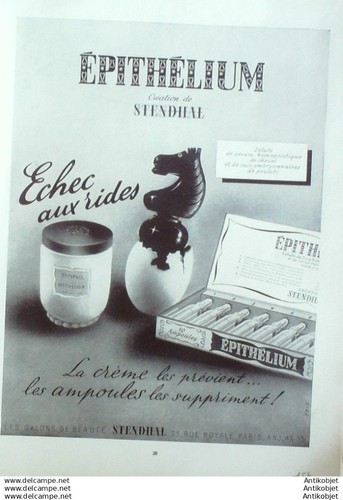 Publicite cosmetique stendhal - publicite,
