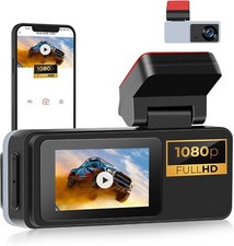 Dashcam Auto 1080P Full HD,170°,Sensor, Record, écran 2",Enr boucle, Camecho