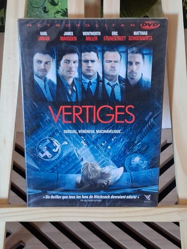Dvd vertiges karl urban - dvd,