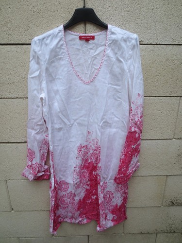 Robe tunique mexx blanc - by,
