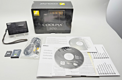 Nikon coolpix s70 1mp - nikon, 12.1mp