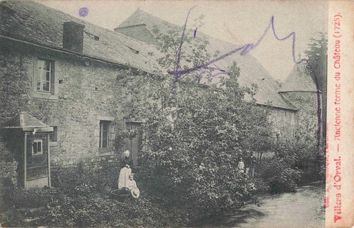 Cpa luxembourg ruines villers - ruines,
