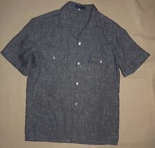 Surchemise veste manches courtes gris chiné Jean-Louis Villon T 3 BE