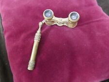 jumelles de theatre,Napoléon III,Chevalier, Paris,opticien 19ème,nacre,manche