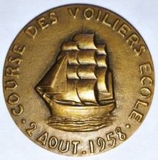 Médaille course des - médaille,