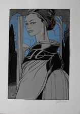 SCHUITEN - GWENDOLINE - SERIGRAPHIE N°/signé.