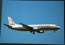 47071 AK Aéroport Avion Royal Air Maroc RAM BOEING 737-400 CN-RMF