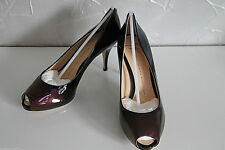 escarpins cuir vernis bordeaux GIUSEPPE ZANOTTI E16010 size 36 US 5 UK2 NEW 425€