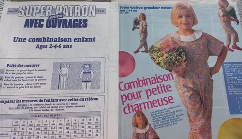 Patron combinaison fille - patron,