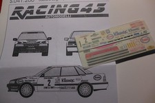 Decal 1/43 Subaru Legacy RS P