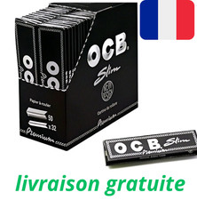 Lot de Feuilles OCB Slim PREMIUM Feuille à Rouler noir original